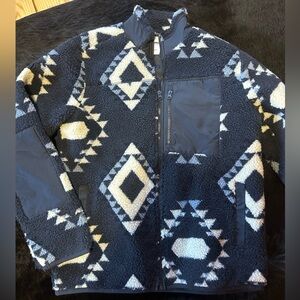 NWT Fuzzy Fleece Jacket